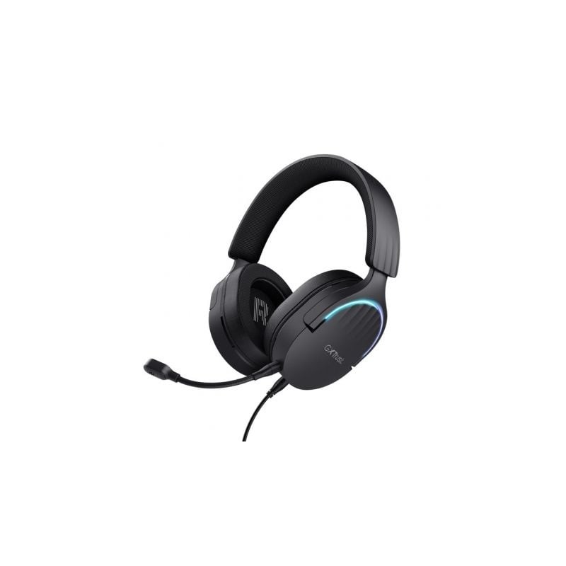 Auriculares gaming con micrófono trust gaming gxt 490 fayzo/ usb 2.0/ negros