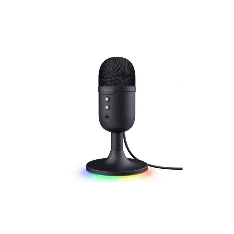 Micrófono trust gaming gxt 234 yunix/ usb/ negro