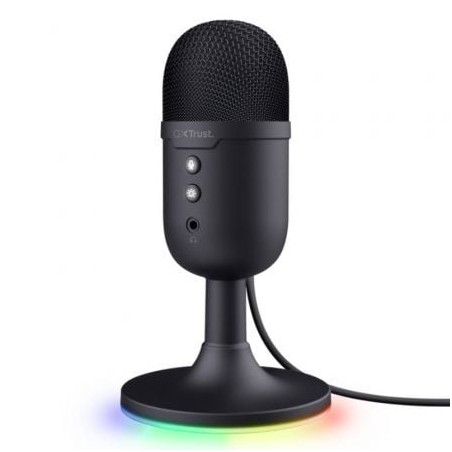 Micrófono trust gaming gxt 234 yunix/ usb/ negro
