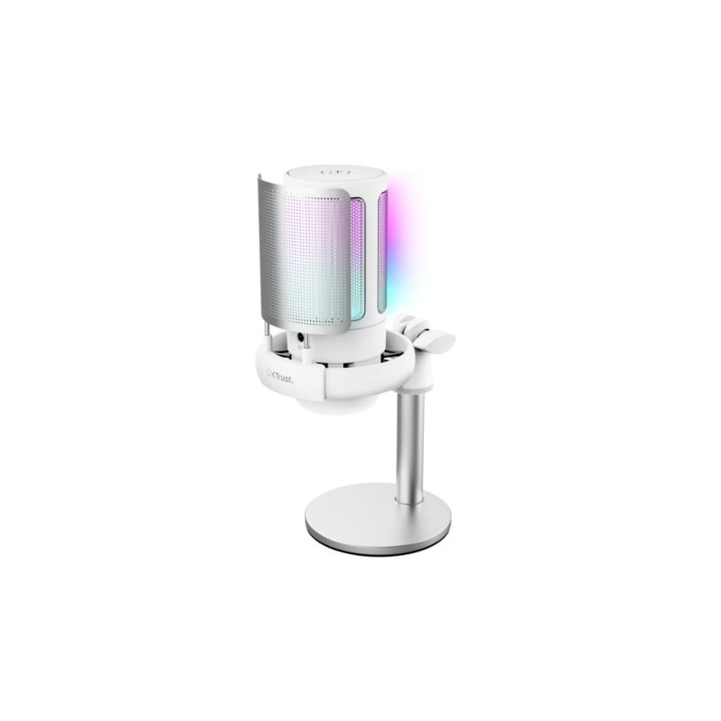 Micrófono gaming trust gaming gxt 238 auron 26082/ usb/ blanco