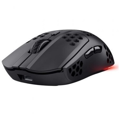 Ratón gaming inalámbrico trust gaming gxt 929 helox/ batería recargable/ hasta 4800 dpi