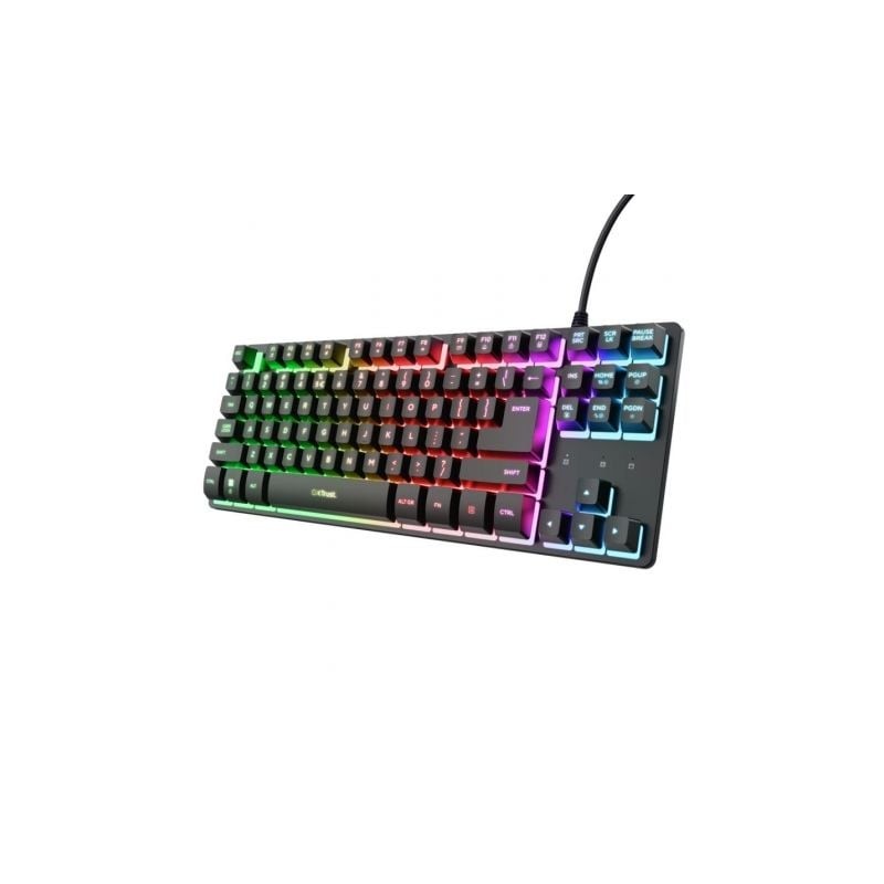 Teclado gaming mecánico trust gaming gxt 833 thado tkl 25888
