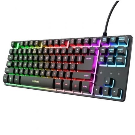 Teclado gaming mecánico trust gaming gxt 833 thado tkl 25888