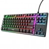 Teclado gaming mecánico trust gaming gxt 833 thado tkl 25888