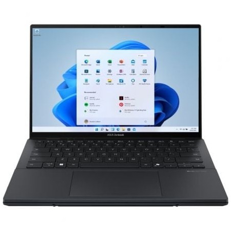 Portátil convertible asus zenbook duo oled ux8406ca-ql336w intel core ultra 7-255h/ 32gb/ 1tb ssd/ 14' táctil/ win11