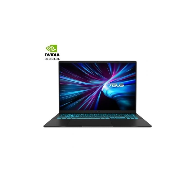 Portátil gaming asus v16 v3607vh-rp019 intel core 7-240h/ 16gb/ 512gb ssd/ geforce rtx 5050/ 16'/ sin sistema operativo
