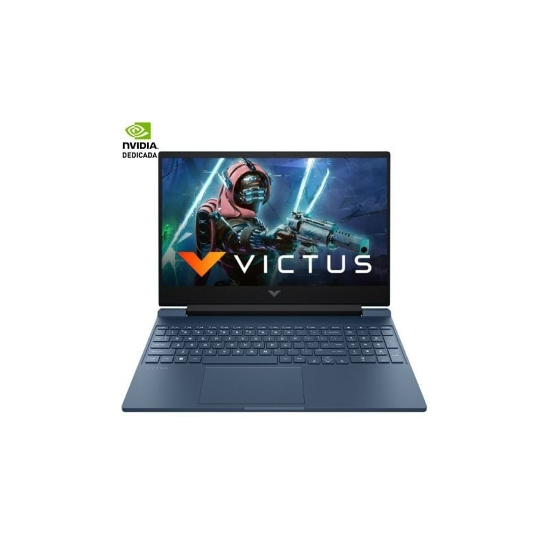 Portátil gaming hp victus 15-fa2035ns intel core i7-13620h/ 16gb/ 512gb ssd/ geforce rtx 4050/ 15.6'/ sin sistema operativo
