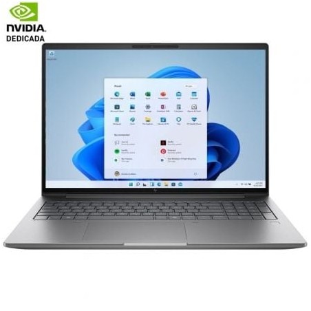 Portátil workstation hp zbook x g1i b72xcet intel core ultra 7-255h/ 16gb/ 1tb ssd/ rtx pro 500 blackwell/ 16' táctil/ win11 pro
