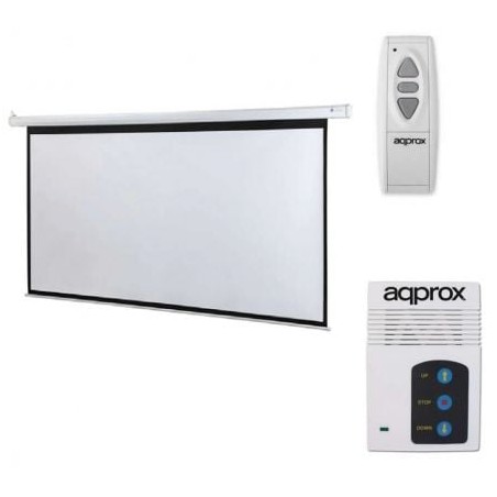 Pantalla de proyección eléctrica approx appp120e/ 265 x 149cm