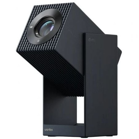 Proyector portátil wanbo cube 2 pro/ 500 lúmenes/ full hd/ hdmi/ wifi/ azul oscuro
