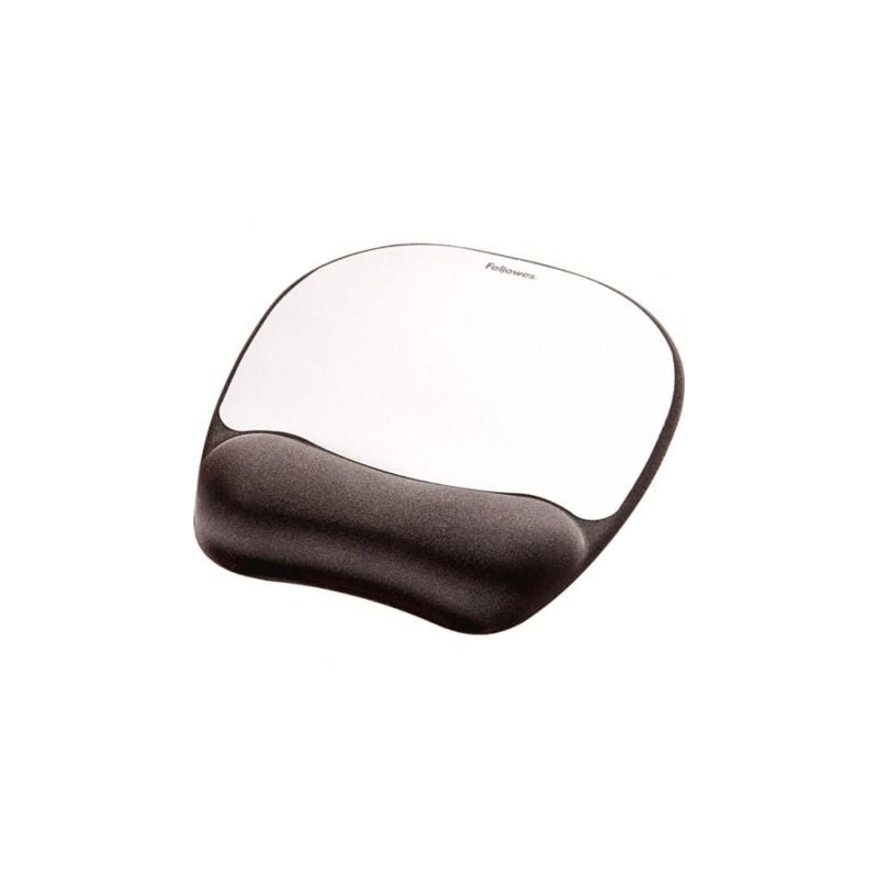 Alfombrilla ergonómica fellowes 9175801/ plata
