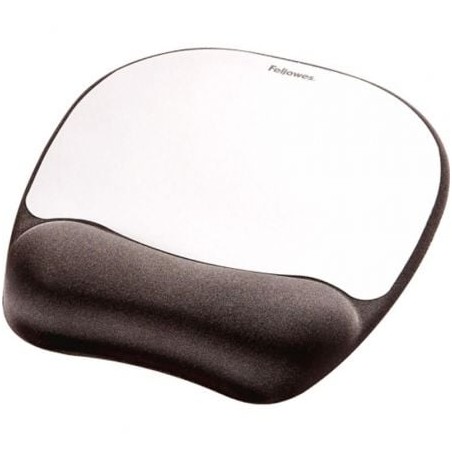 Alfombrilla ergonómica fellowes 9175801/ plata
