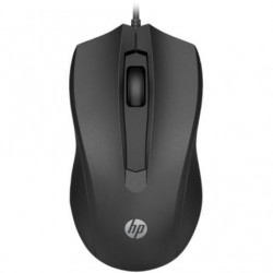 Ratón hp 105/ hasta 1600 dpi/ negro