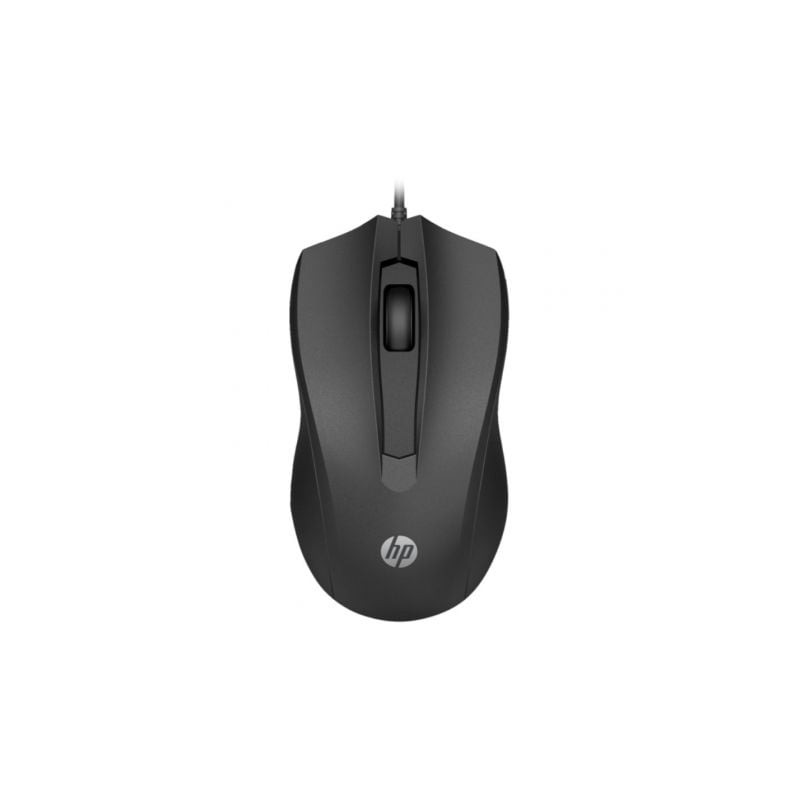 Ratón hp 105/ hasta 1600 dpi/ negro
