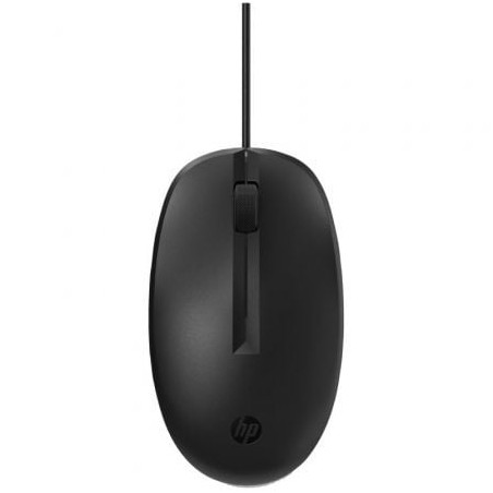 Ratón hp 125/ hasta 1200 dpi/ negro