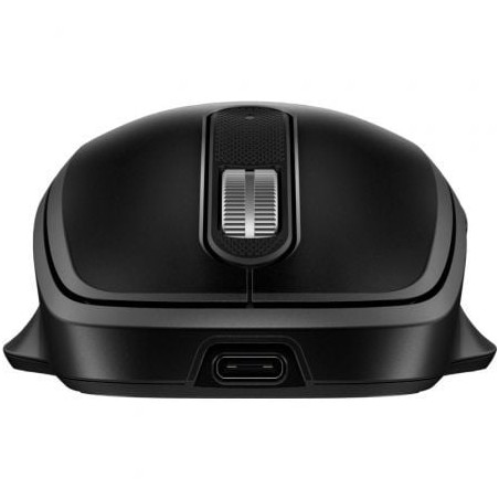 Ratón inalámbrico hp 515/ batería recargable/ hasta 4000 dpi/ negro