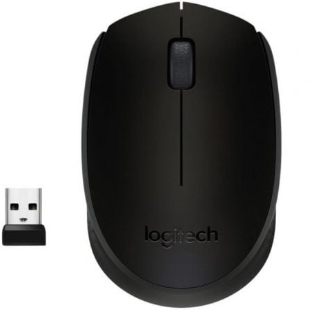 Ratón inalámbrico logitech b170/ hasta 1000 dpi