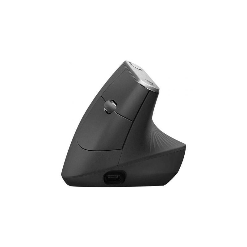 Ratón vertical inalámbrico logitech vertical mx/ batería recargable/ hasta 4000 dpi
