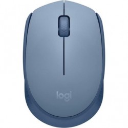 Ratón inalámbrico logitech m171/ hasta 1000 dpi/ gris azulado