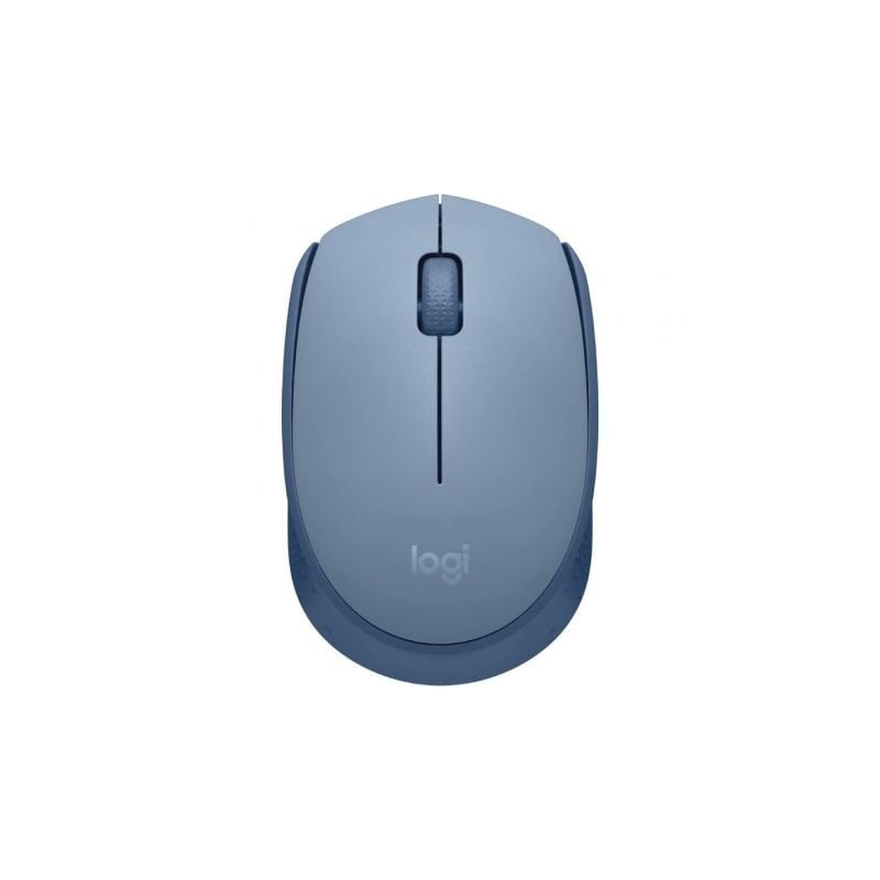 Ratón inalámbrico logitech m171/ hasta 1000 dpi/ gris azulado