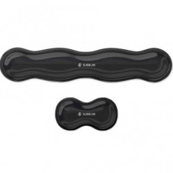 Pack de 2 reposamuñecas subblim ergo crystal flex