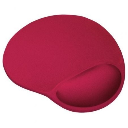 Alfombrilla ergonómica trust 20429/ 16 x 205 x 236mm/ roja