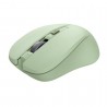 Ratón inalámbrico trust mydo silent wireless/ hasta 1800 dpi/ verde