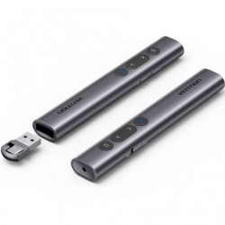 Presentador inalámbrico vention kqih0/ 2.4ghz/ gris