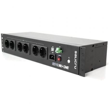 Sai offline salicru sps 900 node/ 900va/ 8 salidas/ formato rack 2u