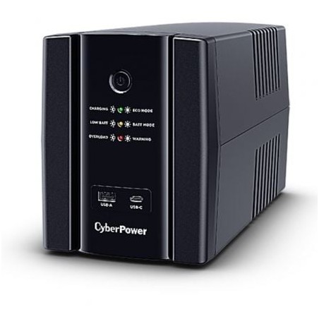 Sai línea interactiva cyberpower ut1500eg/ 1500va-900w/ 4 salidas/ formato torre