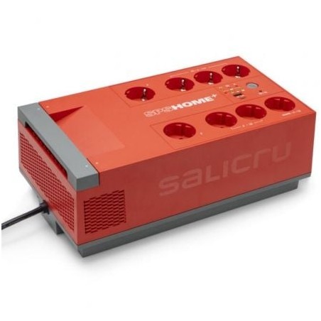 Sai línea interactiva salicru sps 1000+/ 1000va-600w/ 8 salidas/ formato rack