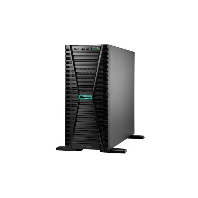 Servidor hpe proliant ml110 gen11 intel xeon silver 4510/ 32gb ram/ 2 x 4tb sata