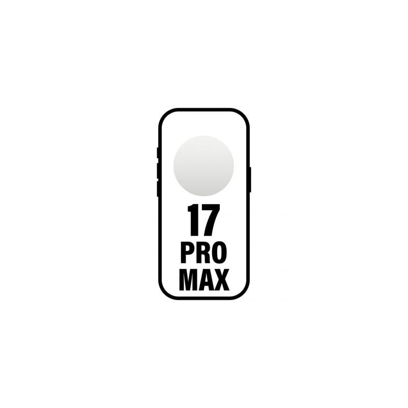 Smartphone apple iphone 17 pro max 256gb/ 6.9'/ 5g/ plata