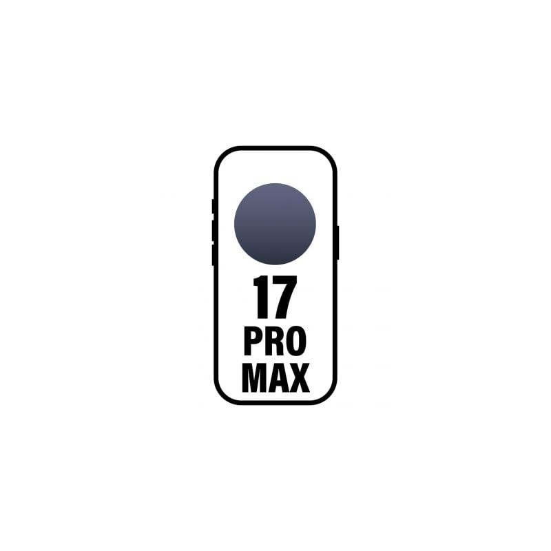 Smartphone apple iphone 17 pro max 2tb/ 6.9'/ 5g/ azul oscuro