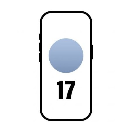 Smartphone apple iphone 17 512gb/ 6.3'/ 5g/ azul neblina