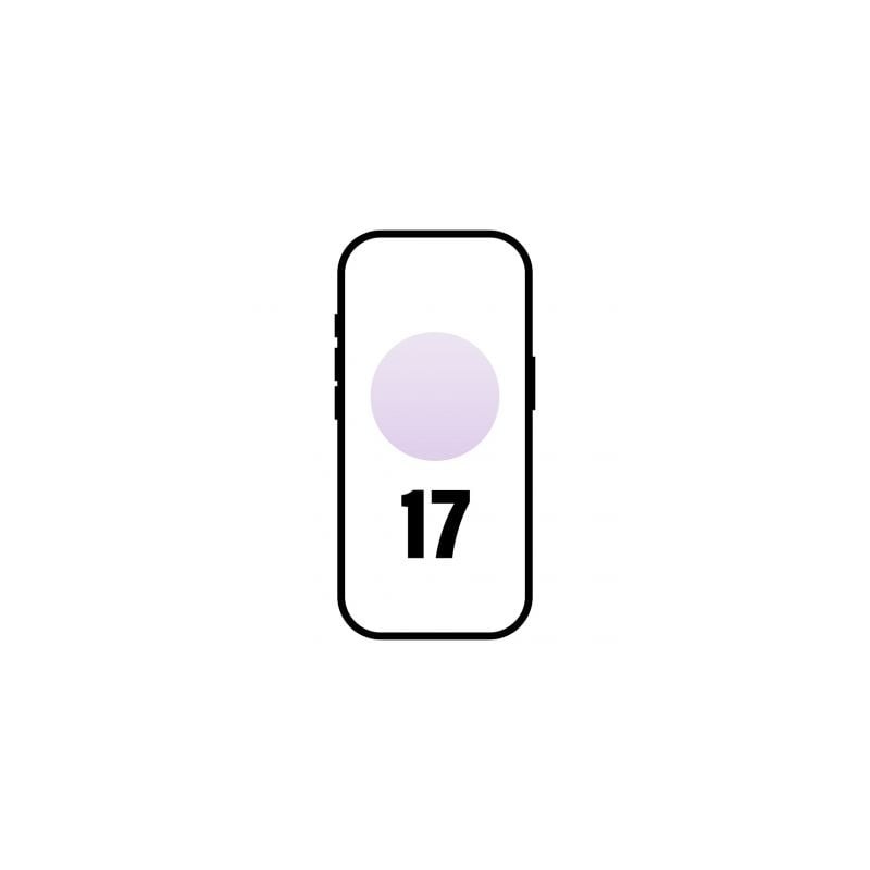 Smartphone apple iphone 17 512gb/ 6.3'/ 5g/ lavanda