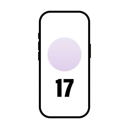 Smartphone apple iphone 17 512gb/ 6.3'/ 5g/ lavanda