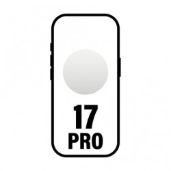 Smartphone apple iphone 17 pro 256gb/ 6.3'/ 5g/ plata