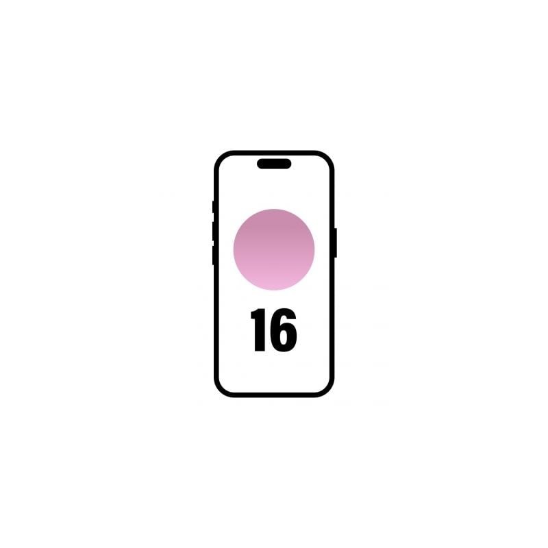 Smartphone apple iphone 16 128gb/ 6.1'/ 5g/ rosa