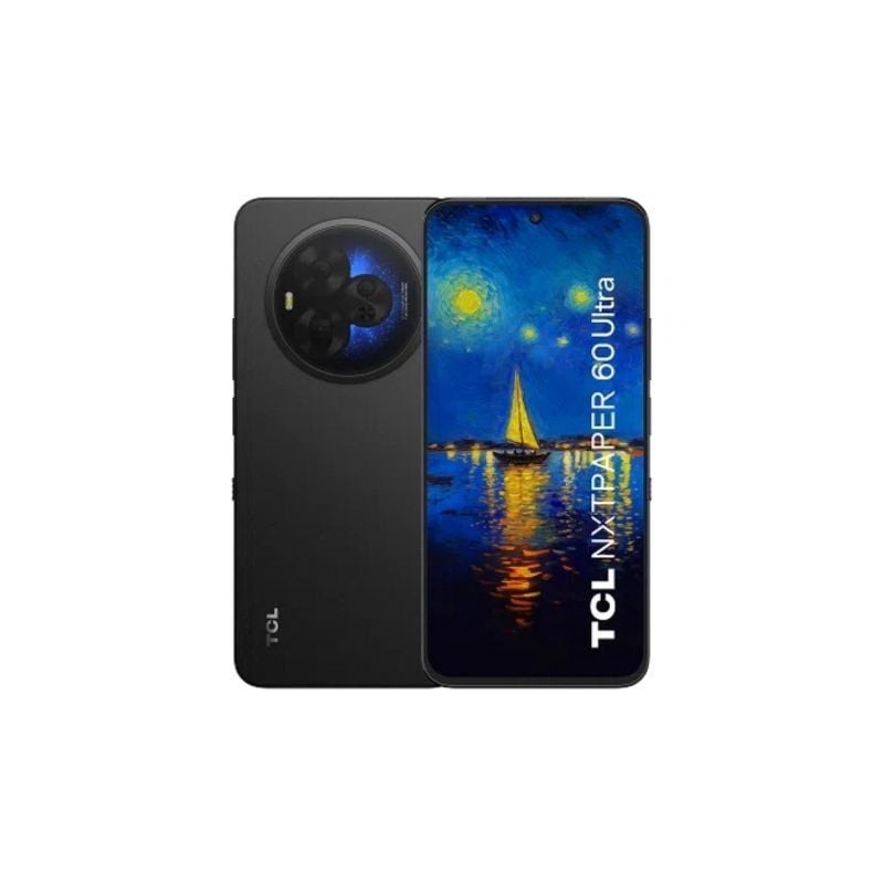Smartphone tcl 60 ultra nxtpaper 12gb/ 512gb/ 7.2'/ 5g/ negro nebulosa