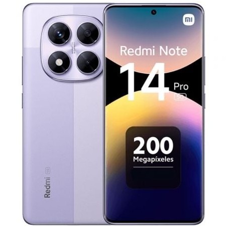 Smartphone xiaomi redmi note 14 pro 8gb/ 256gb/ 6.67'/ 5g/ púrpura