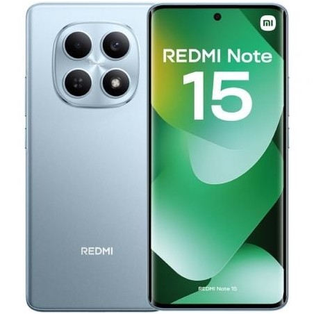 Smartphone xiaomi redmi note 15 8gb/ 128gb/ 6.77'/ azul glaciar