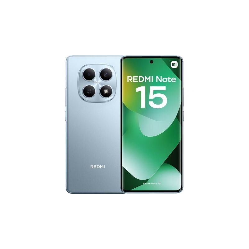 Smartphone xiaomi redmi note 15 8gb/ 256gb/ 6.77'/ azul glaciar