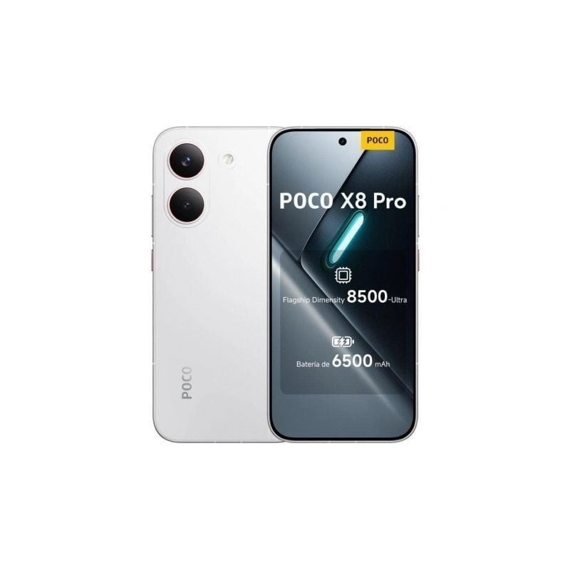 Smartphone xiaomi poco x8 pro 8gb/ 512gb/ 6.59'/ 5g/ blanco