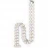 Organizador de cables en espiral fellowes 100136872/ 1.3m