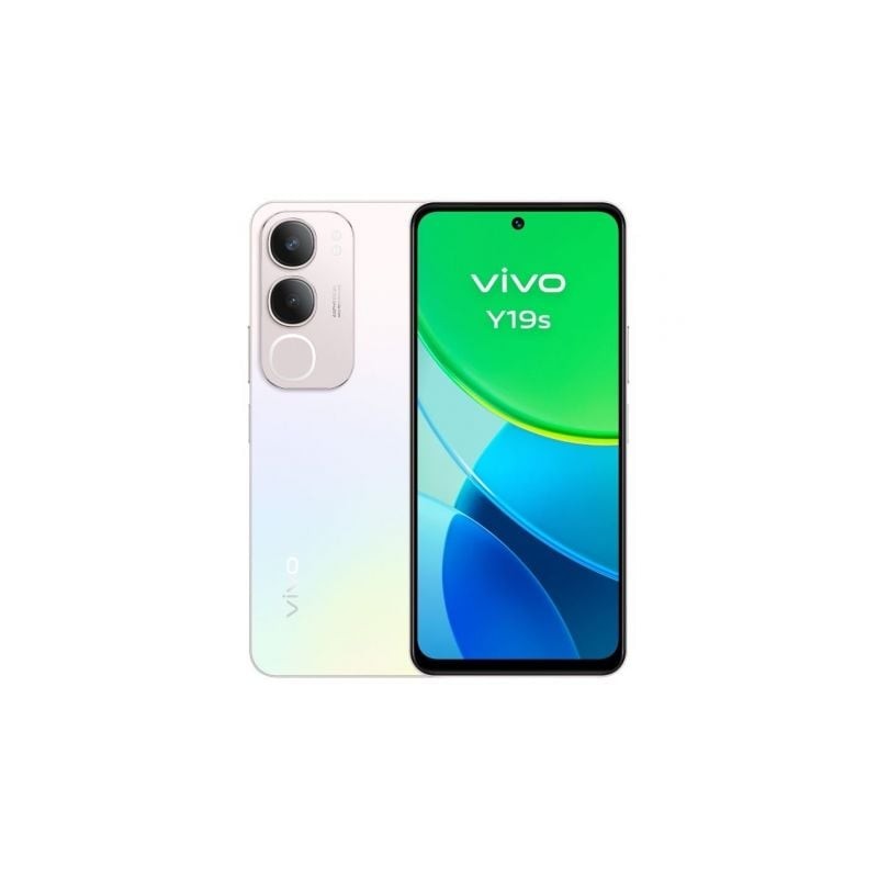 Smartphone vivo y19s 6gb/ 128gb/ 6.68'/ plata perla