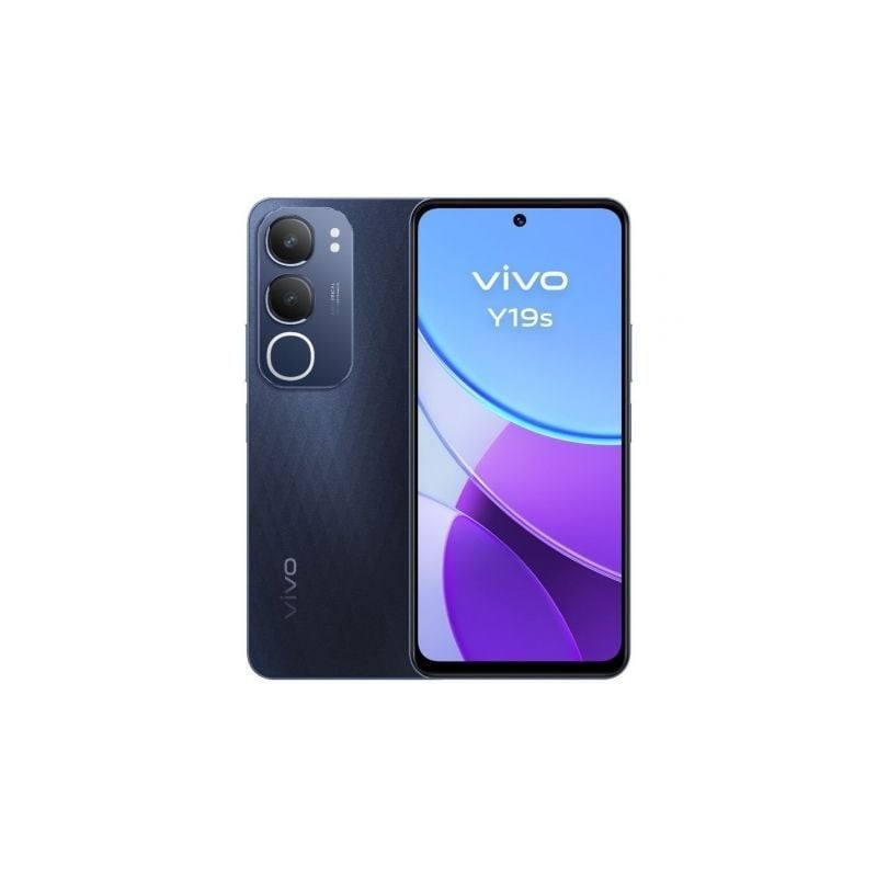 Smartphone vivo y19s 8gb/ 256gb/ 6.68'/ negro obsidiana
