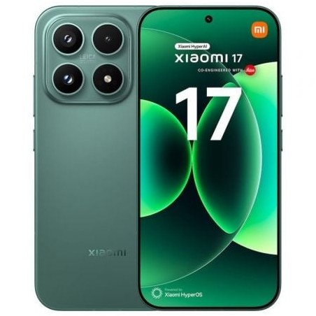 Smartphone xiaomi 17 12gb/ 512gb/ 6.3'/ 5g/ verde
