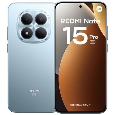 Smartphone xiaomi redmi note 15 pro 8gb/ 256gb/ 6.83'/ 5g/ azul glacial