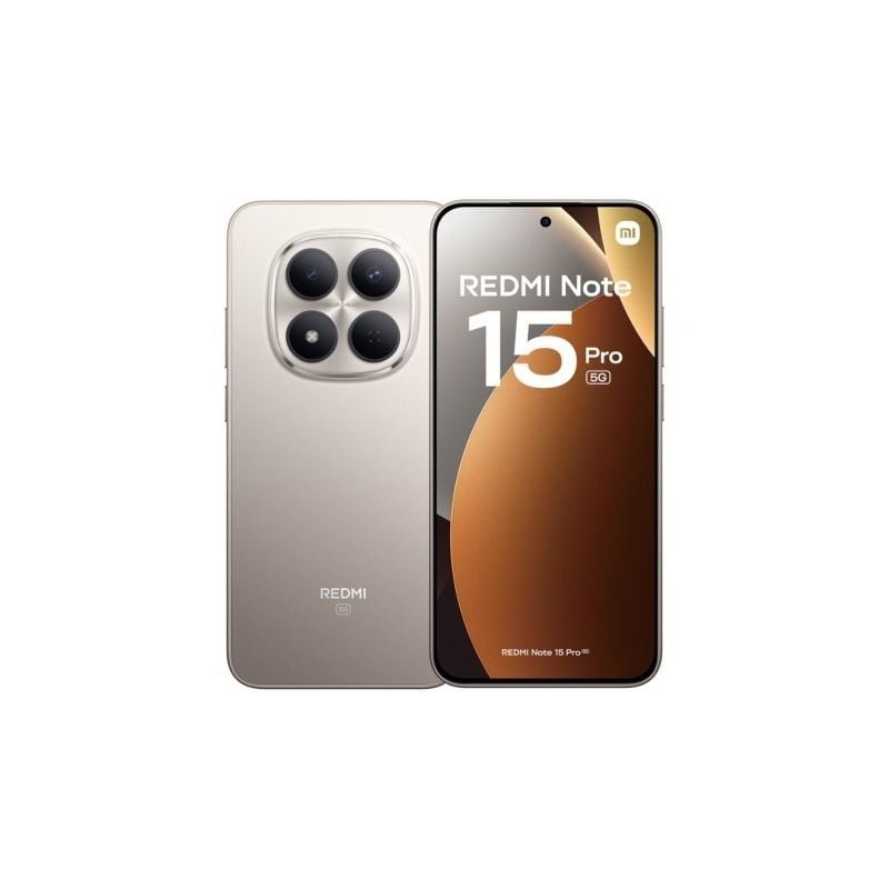 Smartphone xiaomi redmi note 15 pro 8gb/ 256gb/ 6.83'/ 5g/ titanio